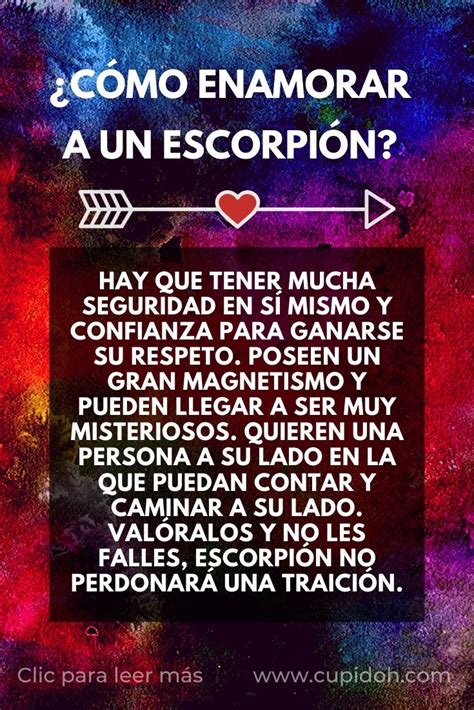 como conquistar un escorpio|Los secretos para conquistar el corazón de un。